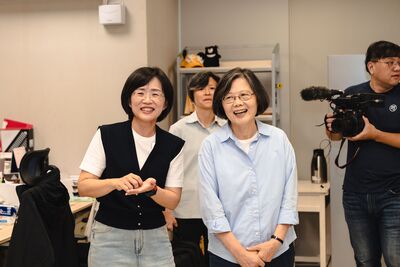 邀蔡英文開箱競選辦公室!蘇巧慧曝「老規矩」 小英內行人秒懂