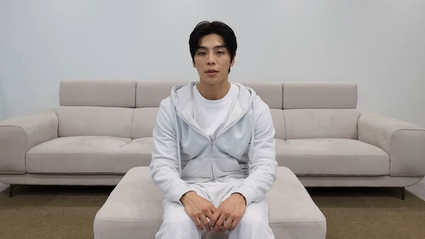 ▲尚海基道歉，但穿運動服引來韓網不滿。（圖／翻攝自YT／상해기SangHyuk）