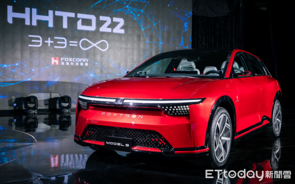 ▲鴻海前工程師先前在公司抽獎活動抽中MODEL B電動車，尚未領到獎品就被資遣。（圖／翻攝自鴻海網站）
