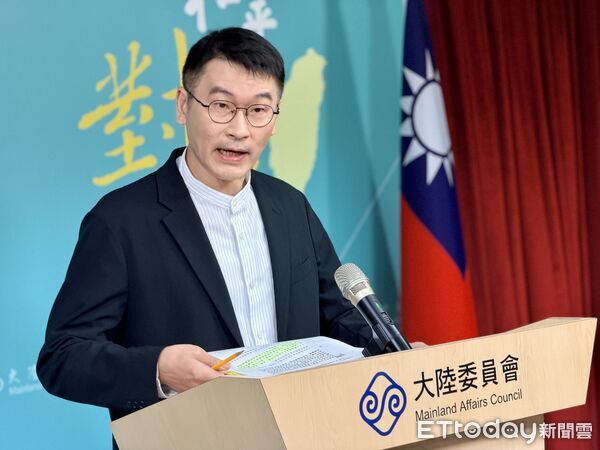 ▲▼陸委會副主委、發言人梁文傑。（圖／記者蔡紹堅攝）