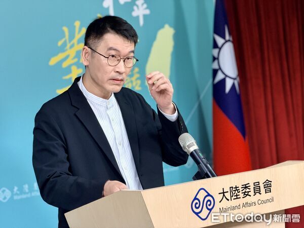 ▲▼陸委會副主委、發言人梁文傑。（圖／記者蔡紹堅攝）