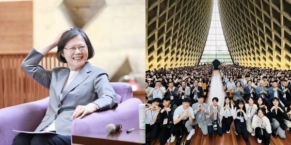 蔡英文PO「東海大學易燃物」照　百萬人一看笑翻：粉絲名定了