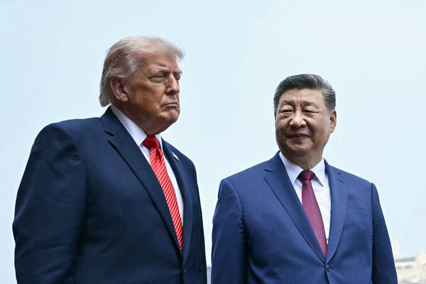 ����������ͳ���գ�Donald Trump�����й�������ϯϰ��ƽ����ϰ�ᡣ ��ͼ/·͸��