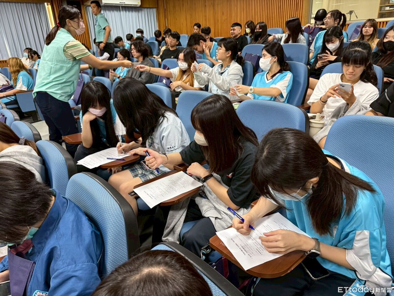 台南郵局前進新營高中辦理金融講座 深化校園防詐意識落實普惠金融