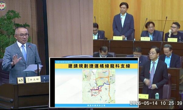 因應高科技產業進駐 徐玉樹建議規劃「捷運橘線龍科支線」