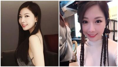 蔡尚樺其實穿很低胸！坐路邊一彎腰「超兇上圍露出」事業線被看光