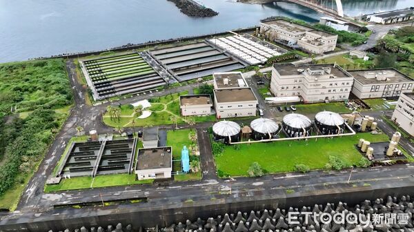 ▲基隆和平島水資源回收中心。（圖／記者郭世賢翻攝）