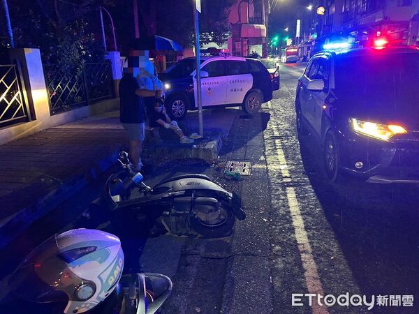 ▲▼高雄男酒駕上路猛撞22歲女騎士！2人摔車全送醫　酒測值曝光。（圖／記者賴文萱翻攝）