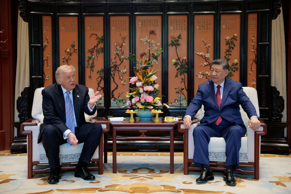 ▲▼ 川习会,川普,习近平。 (图/路透)