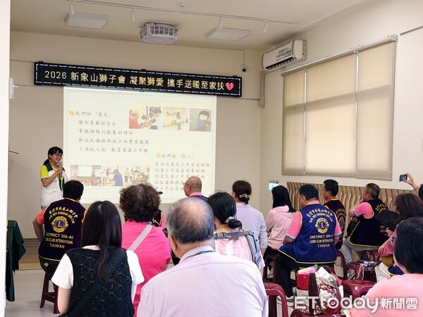 ▲▼ 新象山獅子會攜手各界捐贈物資，齊心關懷金門家扶弱勢家庭。（圖／金門家扶中心提供）
