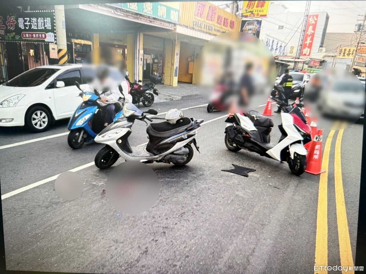 88歲翁駕照註銷還上路!左轉撞飛28歲騎士 腿斷了車也被扣