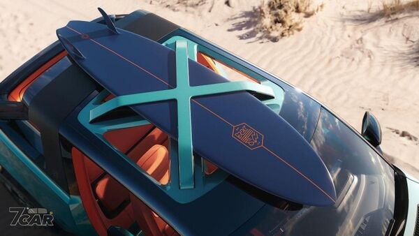 翠綠車身搭配四驅沙灘能力　Renault 4 JP4x4 Concept 登場