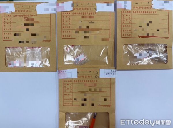 ▲▼高雄毒蟲變換車道不打燈！遭攔搜出毒品大禮包　友反抗遭警棍制伏      。（圖／記者賴文萱翻攝）