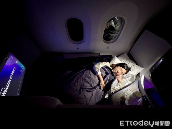 ▲紐西蘭航空全新改裝的「波音787-9 V4」豪華商務艙與豪華經濟艙開箱,紐西蘭航空,商務艙,經濟艙。（圖／記者彭懷玉攝）