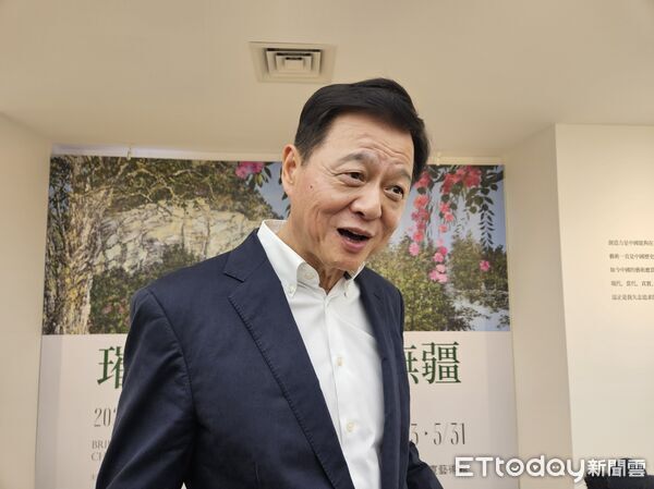 ▲▼前台北縣長、畫家周錫瑋於北京開設「璀璨中華 大美無疆－2026周錫瑋（北京）藝術展」。（圖／記者陳冠宇攝）