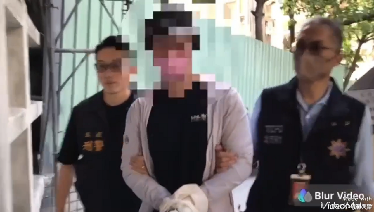 快訊/孫安佐上銬到案畫面曝光! 態度配合未反抗