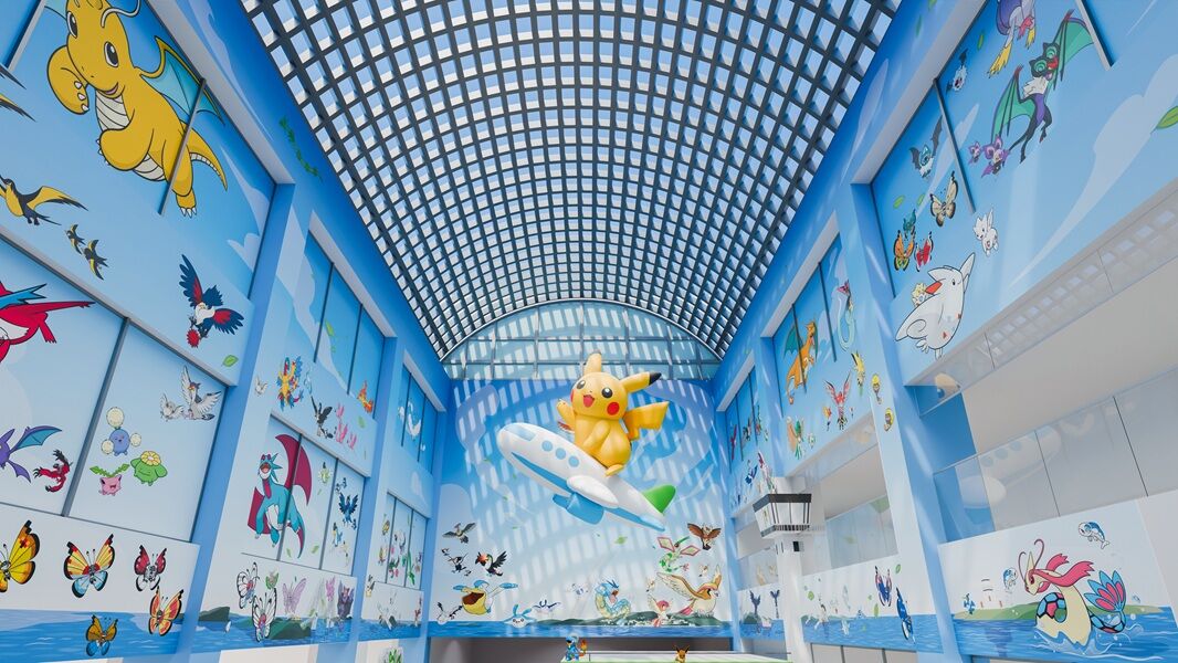 ▲▼全球首座寶可夢機場在石川。（圖／株式会社ポケモン提供）