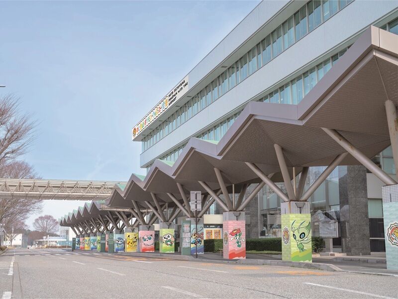 ▲▼全球首座寶可夢機場在石川。（圖／株式会社ポケモン提供）