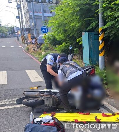 ▲▼岡山連續車禍。（圖／記者吳世龍翻攝）