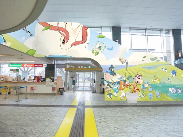 ▲▼全球首座寶可夢機場在石川。（圖／株式会社ポケモン提供）