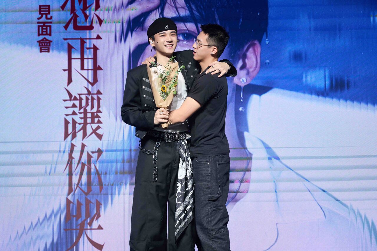 ▲▼周祖安「不想再讓你哭」見面會，嘉賓李哲言。（圖／索尼提供）