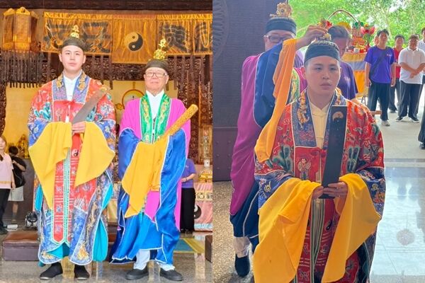 閩南狼陳柏源「轉職成道士」!踏刀梯畫面粉絲震撼:饒舌大法師