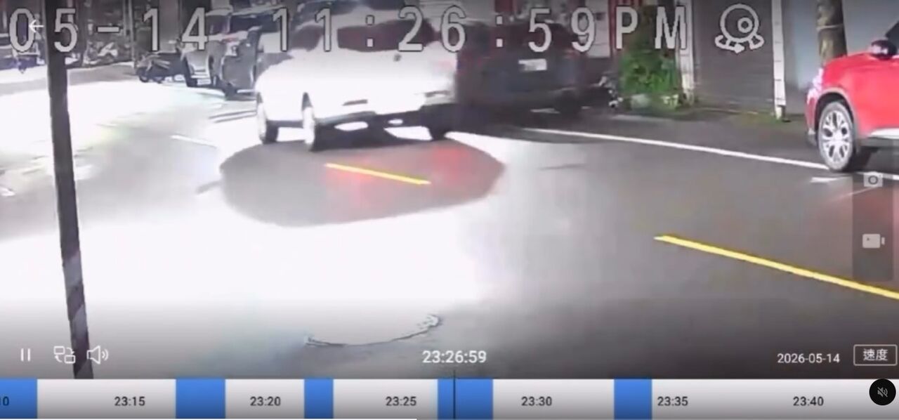 新竹懷孕闆娘被追撞倒地 駕駛肇事「停下看車況」後落跑