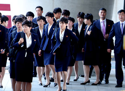 北韓女足入境南韓　「甩態」閃離仁川機場