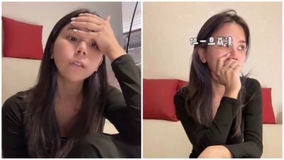 蕾菈躲棉被爆哭！「崩潰是長期累積」吐內耗心聲：自己好像很糟糕
