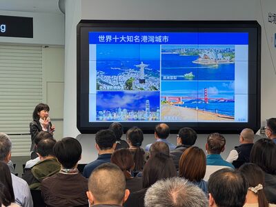 從國土美學到人文探索 港務公司邀郭瓊瑩、王文靜開講港灣新視界