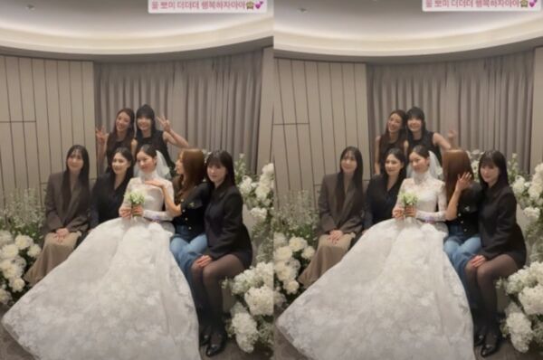 ▲▼ 普美婚禮Apink大合體！洪瑜暻也現身「獨缺孫娜恩」再掀不合傳聞。（圖／翻攝自IG）
