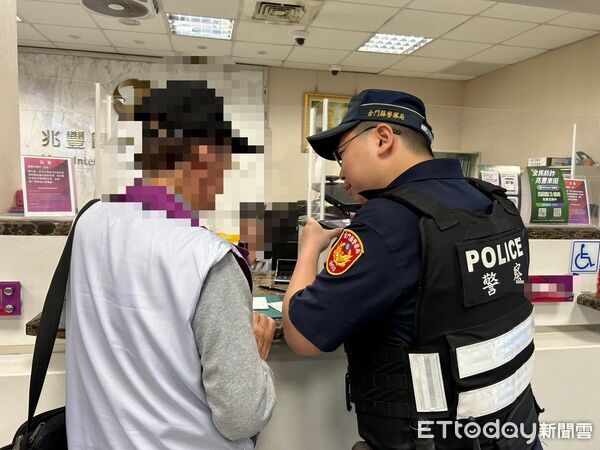 ▲▼金門退休教師誤信「美金穩賺不賠」話術險遭詐。（圖／金門縣警察局金城分局提供）