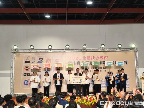 ▲崑山科技大學參加全國技專校院專題競賽，4件作品闖進全國決賽，並勇奪動漫互動多媒體群第二名、商業類群第三名雙料佳績。（記者林東良翻攝，下同）
