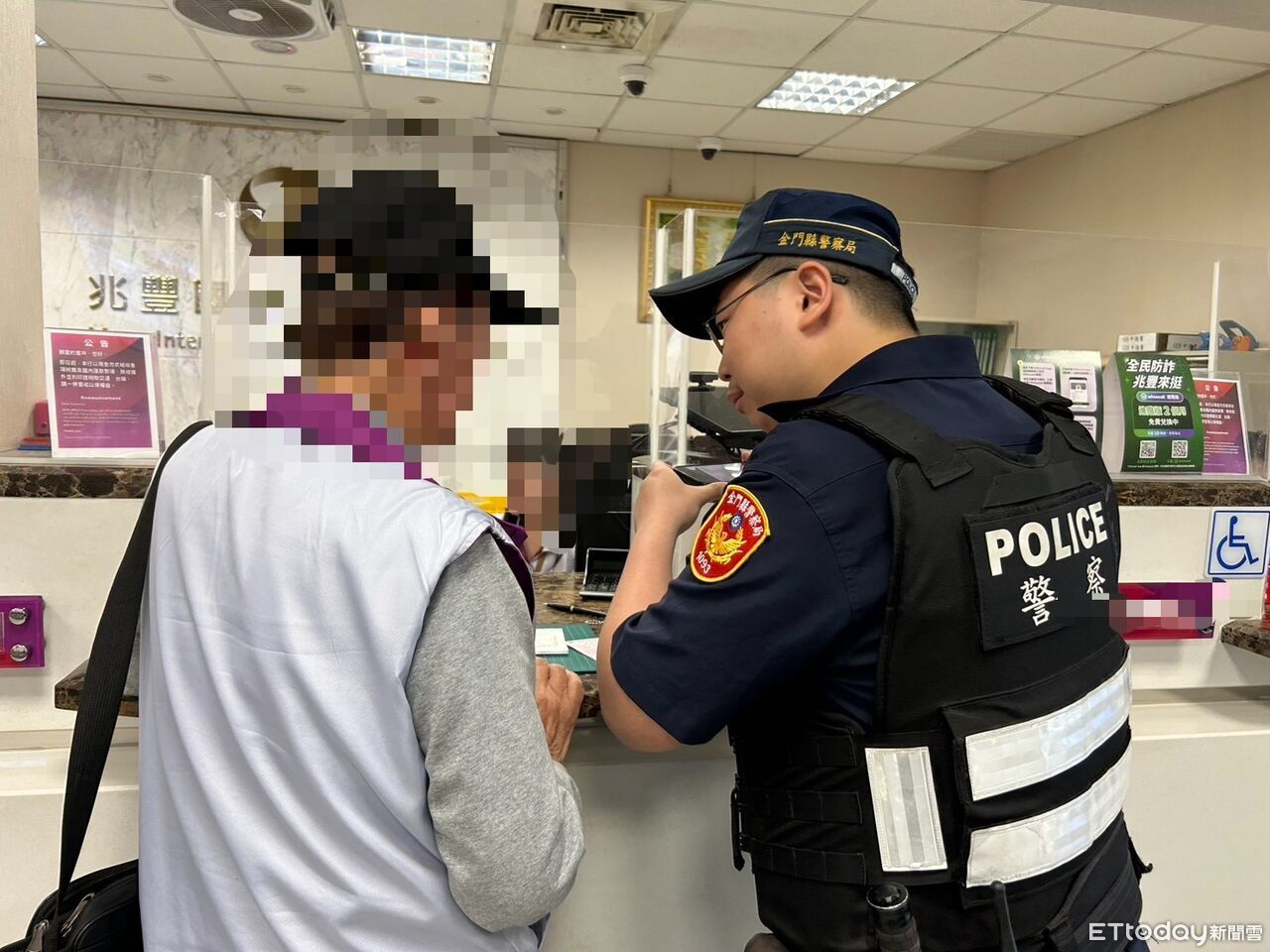 金門退休教師誤信「美金穩賺不賠」匯19萬 行員通報攔阻