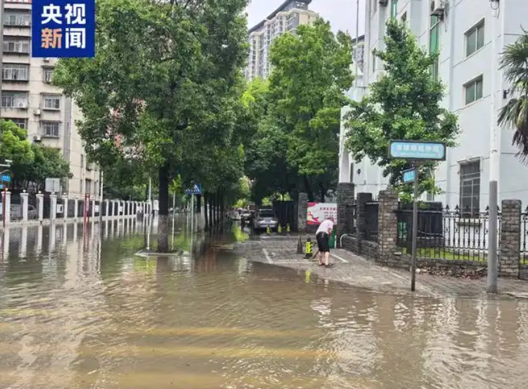 ▲▼湖北特大暴雨破紀錄。（圖／翻攝自微博）