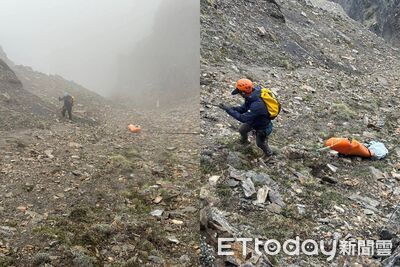 快訊／女山友困百米峭壁亡！遺體拉上山了　明視氣候吊掛下山