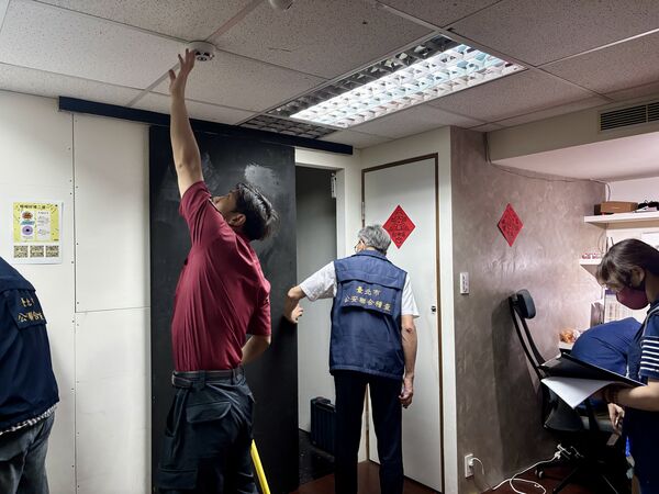 ▲北市府全面稽查密室逃脫場所。（圖／北市府提供）