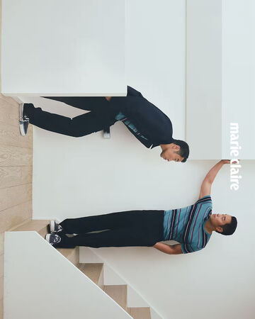 ▲張孝全登上雜誌封面。（圖／marie claire美麗佳人國際中文版提供）