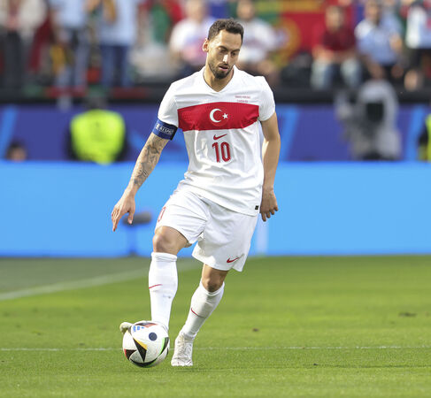 ▲效力國際米蘭的土耳其恰爾汗奧盧（Hakan Calhanoglu）。（圖／達志影像／美聯社）