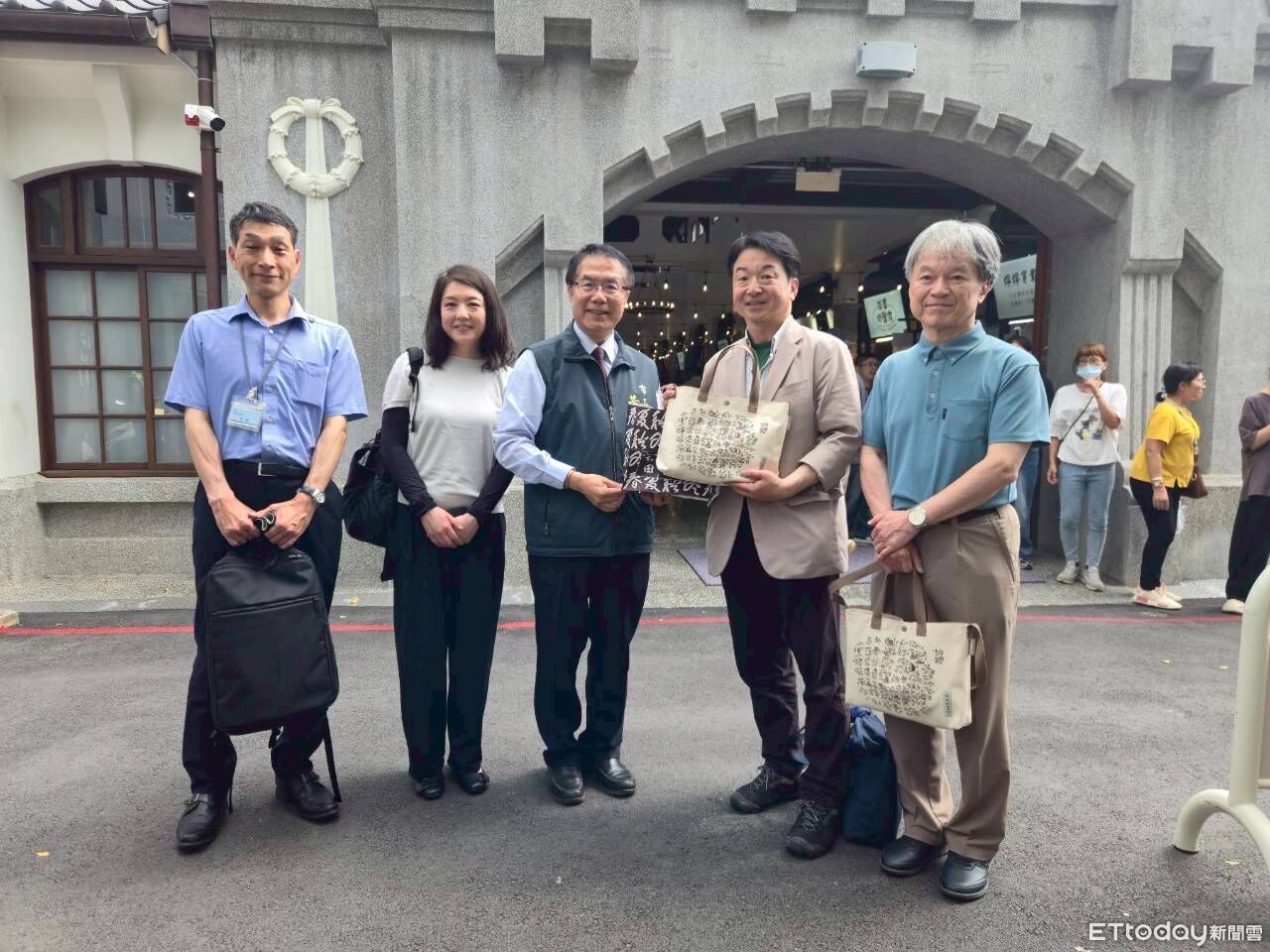 台南、京都締盟5週年深化情誼 日方參訪運河與山上水道博物館