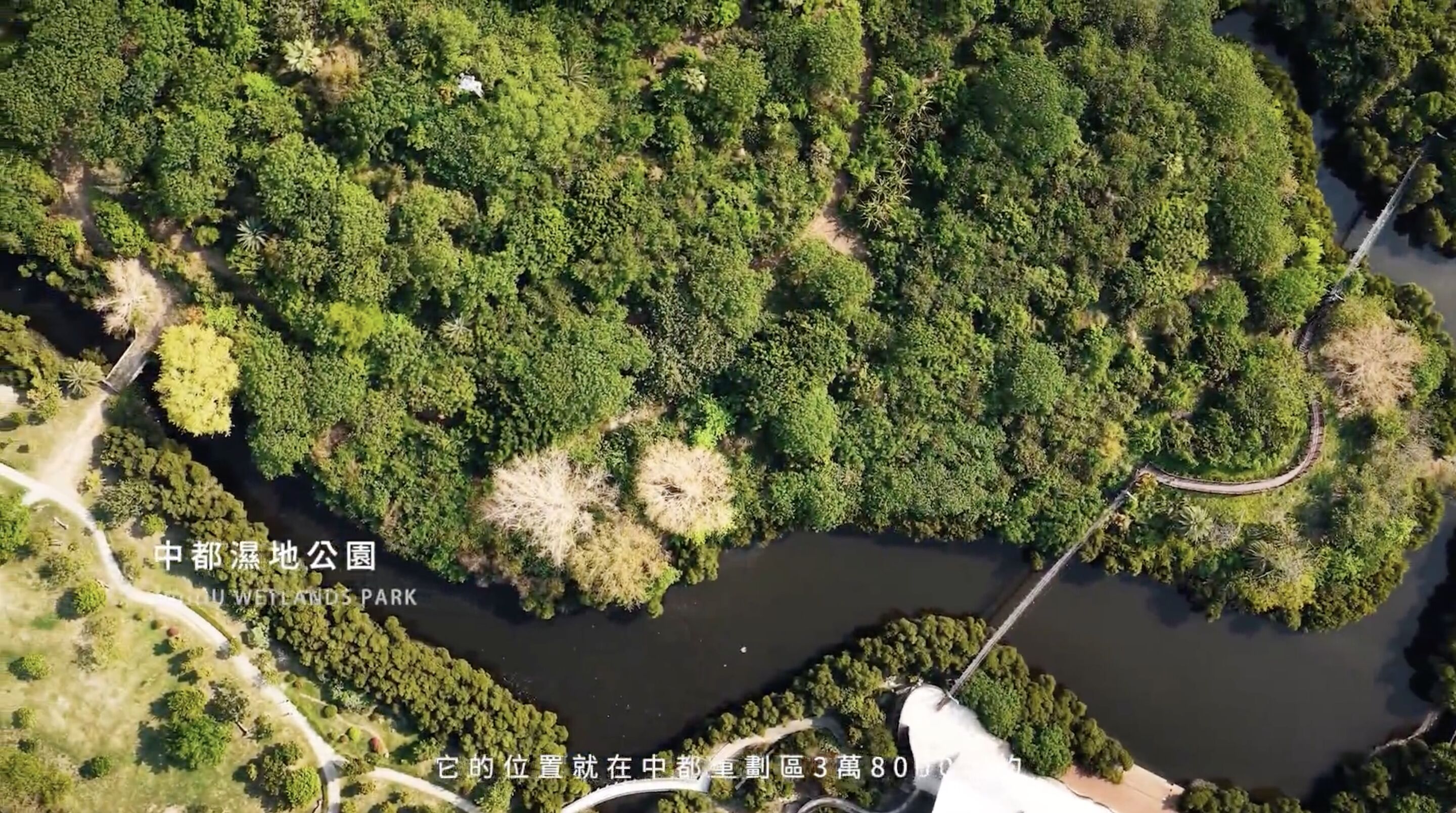 ▲▼建商,慶旺建設,誠信,家,建築,中都,濕地,公園,美都高峰會。（圖／翻攝自影片）