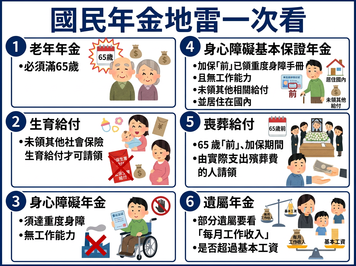 國民年金地雷「繳一輩子領不到」 勞保局曝自救方法