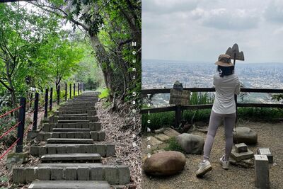 一小時登頂小百岳！台中市景盡收眼底