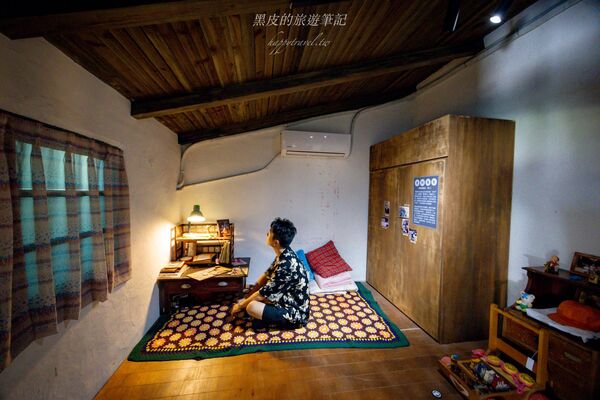 ▲▼北投中心新村。（圖／部落客黑皮的旅遊筆記授權提供)