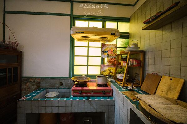 ▲▼北投中心新村。（圖／部落客黑皮的旅遊筆記授權提供)
