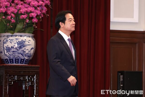 ▲總統賴清德發表執政兩周年談話。（圖／記者劉耿豪攝）