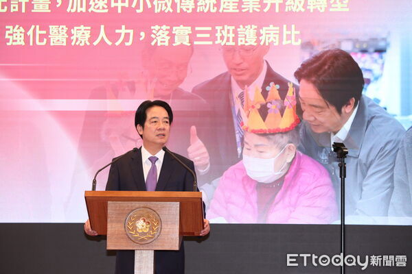 ▲▼總統賴清德發表執政兩周年談話。（圖／記者劉耿豪攝）