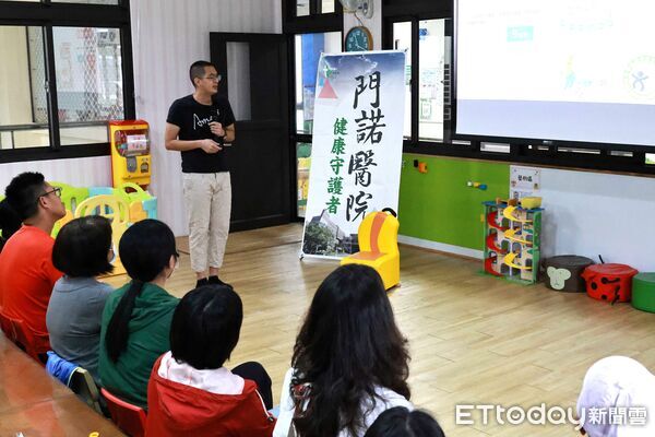 ▲▼衛教講座吸引不少家長帶著孩子到場聆聽。（圖／門諾醫院提供，下同）