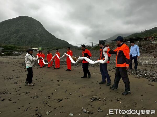 ▲海洋環境教育宣導淨灘活動。（圖／花蓮縣政府提供，下同）