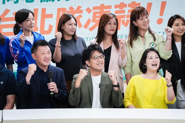 ▲▼沈伯洋拜會台北市議會民進黨團。（圖／沈伯洋辦公室提供）